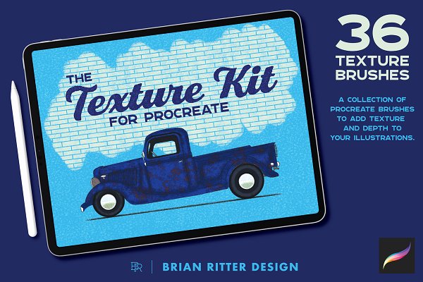 Download Texture Kit for Procreate