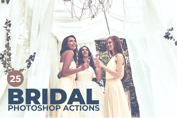 Download 25 Bridal Photoshop Actions