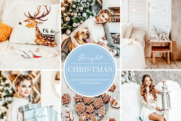 Download Christmas Blogger Lightroom presets