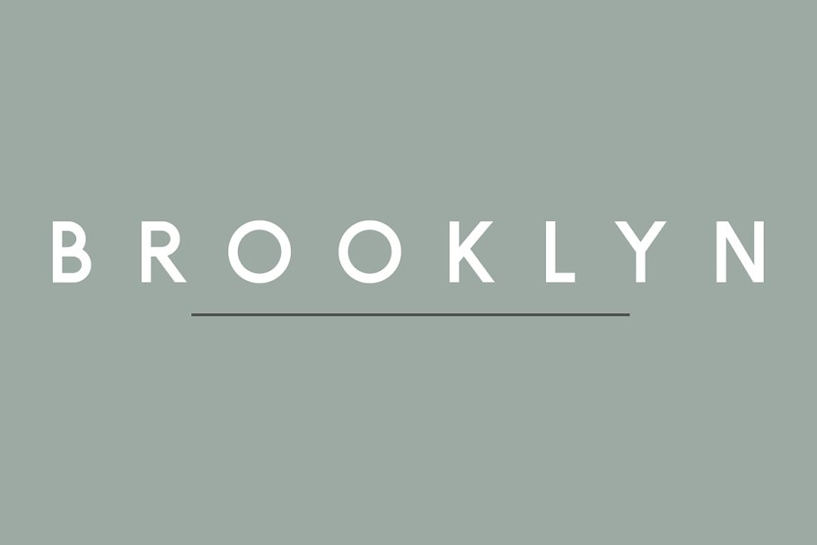 Download Brooklyn | Two Weight Font Family