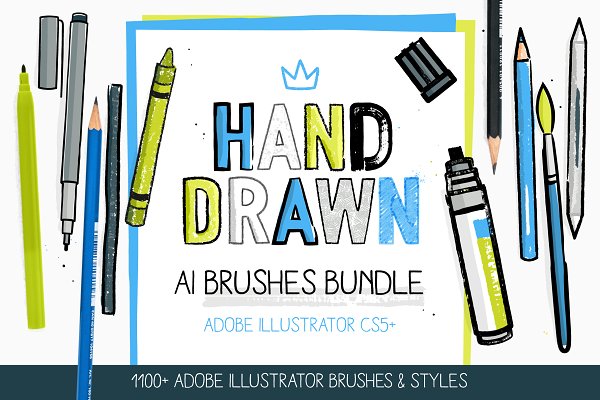Download 1100+ AI Brushes and Styles BUNDLE!