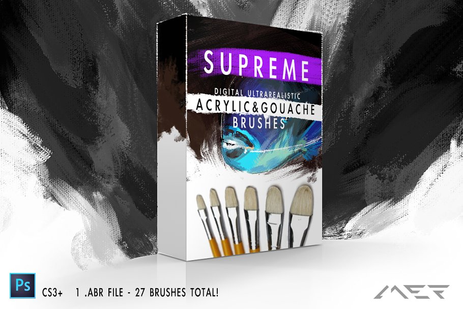 Download Supreme Acrylic & Gouache Brushes