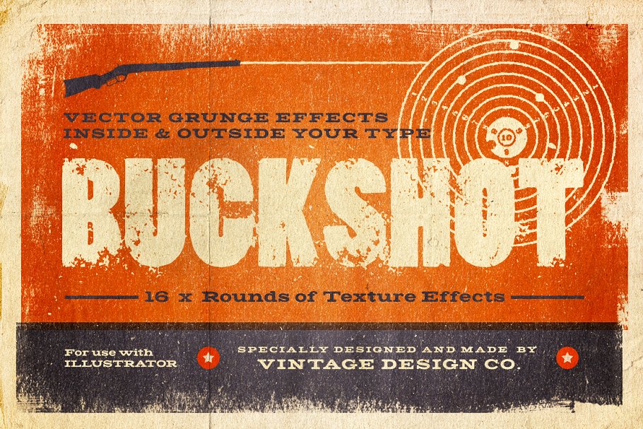 Download BUCKSHOT Vector Type Effects