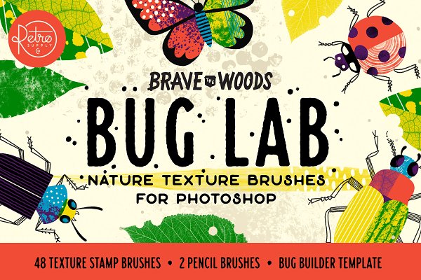 Download Bug Lab | Photoshop Texture Brushes