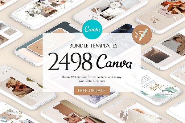 Download CANVA Bundle Social Media Pack