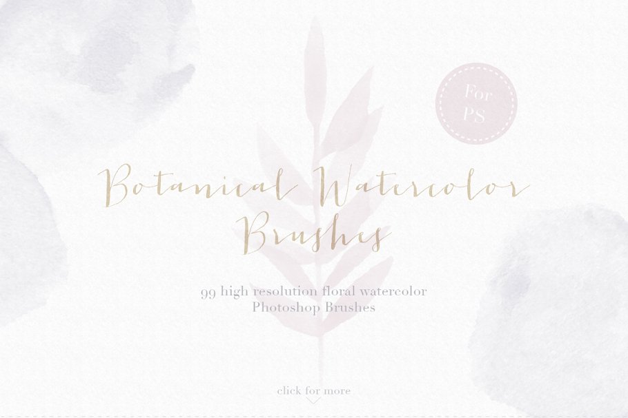 Download Floral Watercolor Photoshop Brushes