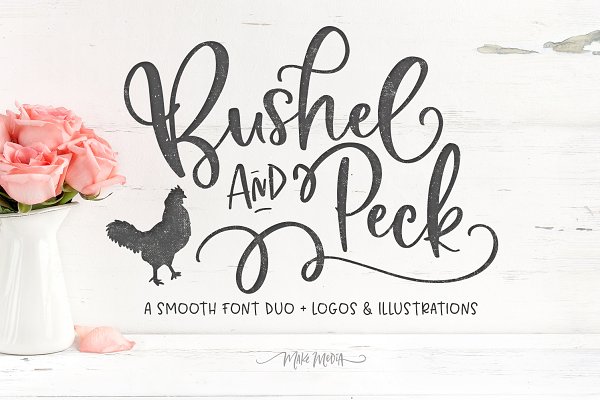 Download Bushel & Peck Fonts & Logos