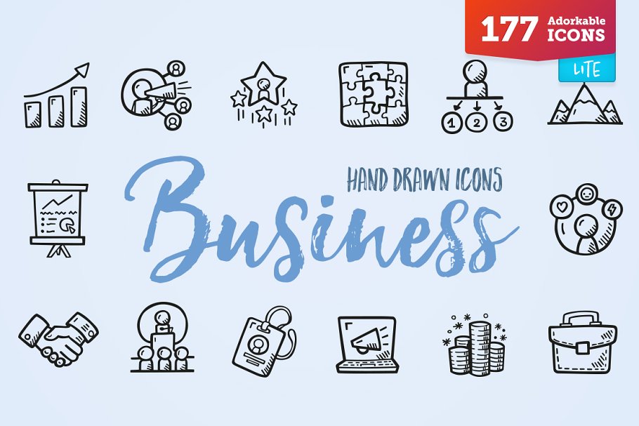 Download Business Icons - LITE