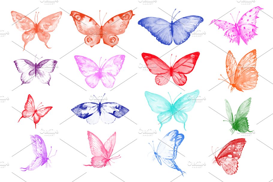 Download Photoshop Brush Watercolor Butterfly