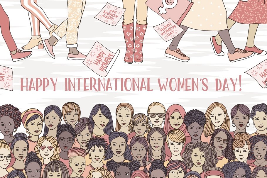 Download International Women's Day Banners