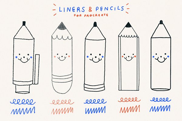 Download Liners & Pencils for Procreate