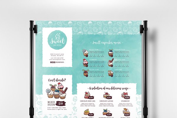 Download Cake Shop Poster Template