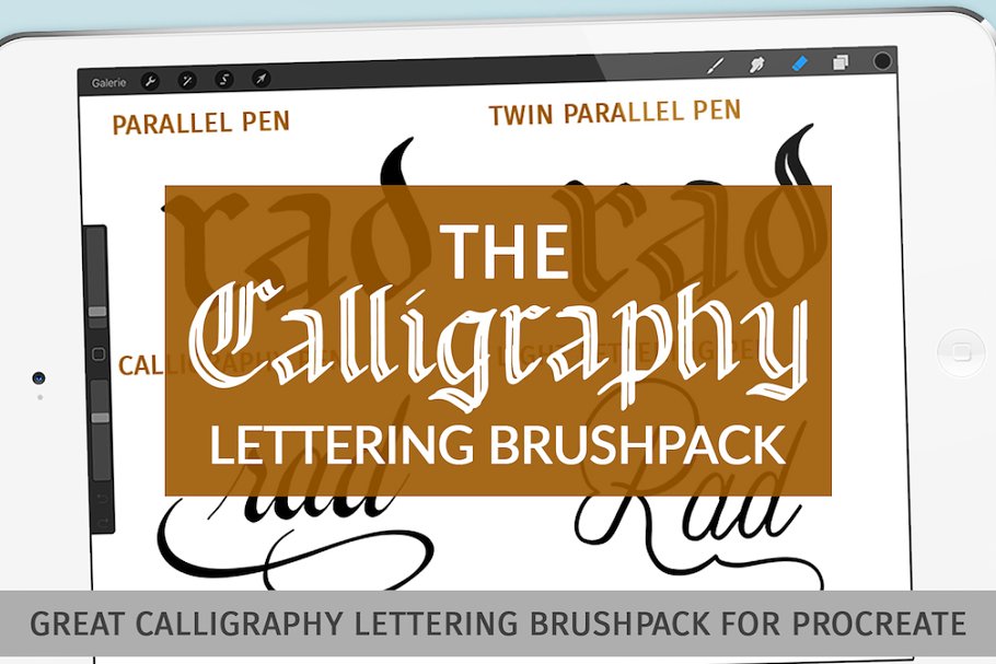Download Calligraphy Brushpack for Procreate