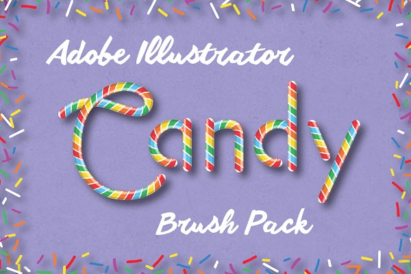 Download Candy Brushes for Illustrator