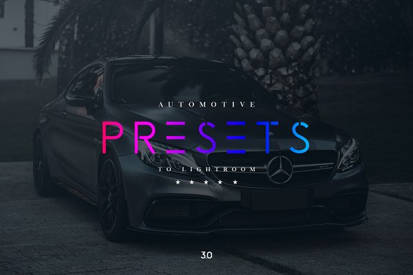 Download Automotive Lightroom Presets 3.0