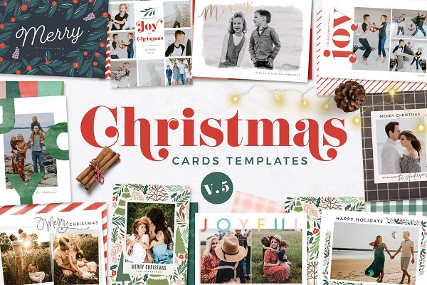 Download Christmas Card Templates v.5