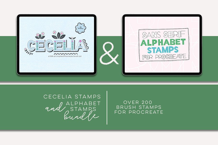 Download Cecelia & Sans ABCs Stamp Bundle