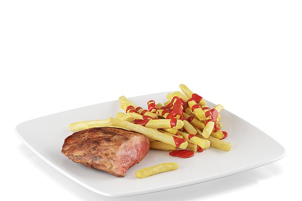Download Steak with french fries