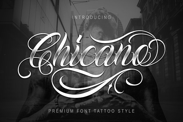 Download Chicano Font | Tattoo Style