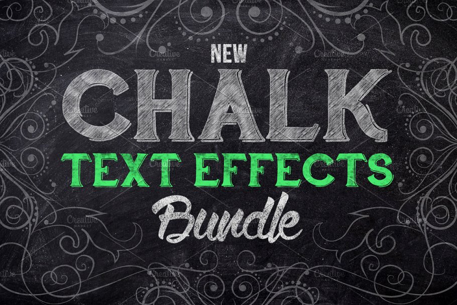 Download Chalk Text Effects Creator Bundle