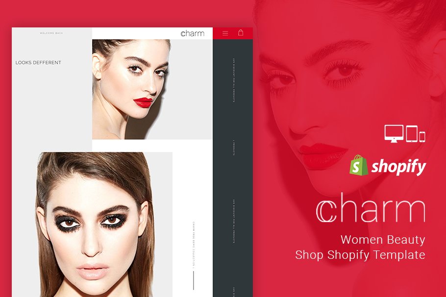 Download Charm Beauty Shop Shopify Template