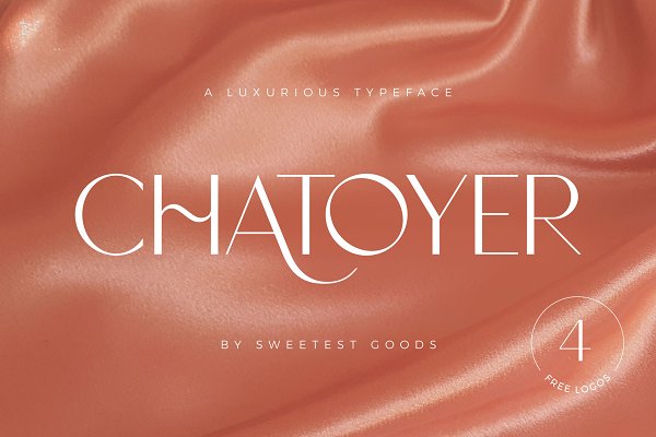 Download Chatoyer - Luxe Font + Free Logos