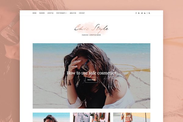 Download Chic Style - Minimal WordPress Blog