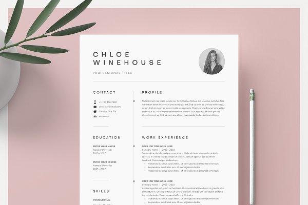 Download Word Resume & Cover Letter Template