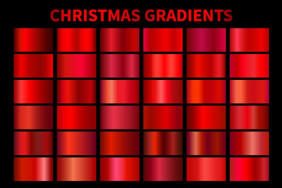 Download Red Christmas Gradients AI