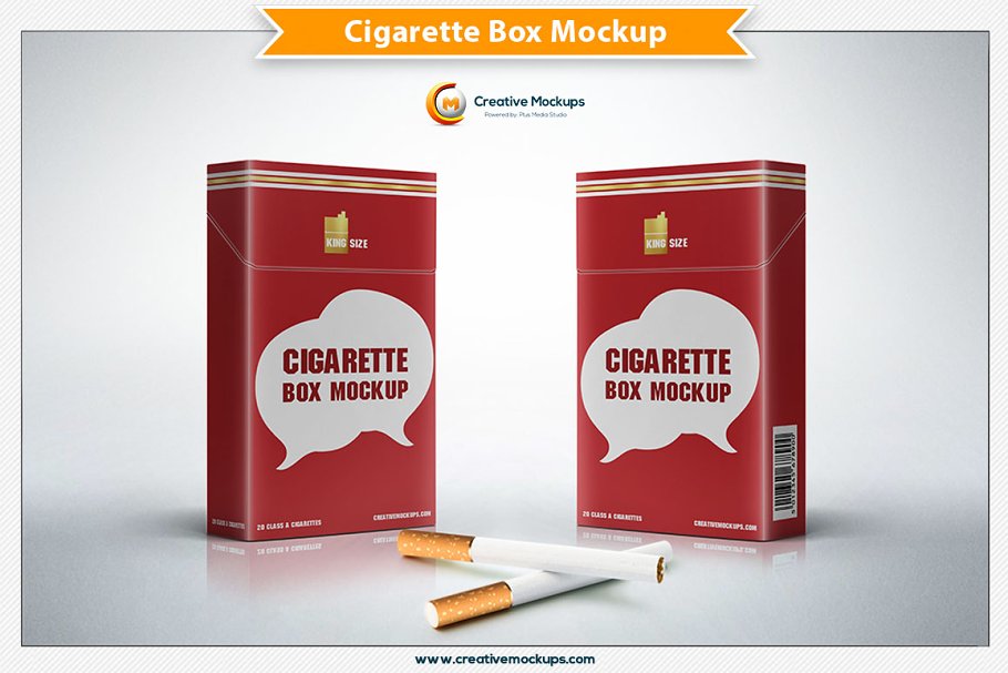 Download Cigarette Box Mockup
