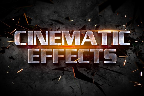 Download Cinematic 3D Text Effects Vol.1