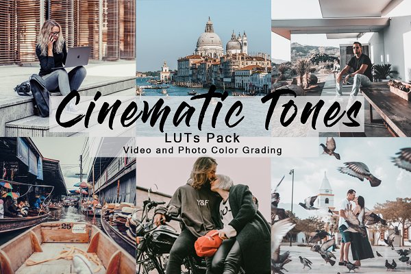 Download Cinematic Tones - LUTs Pack
