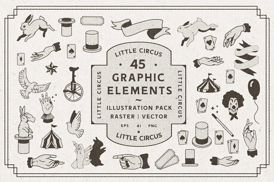 Download Little Circus | Graphic Elements