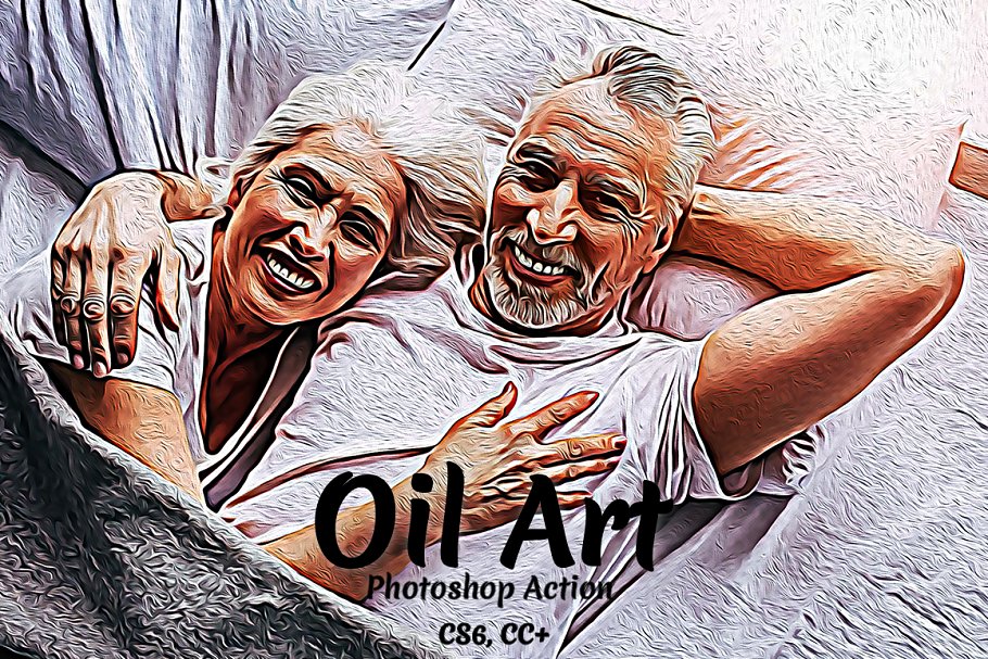 Download Oil Art Photoshop Action