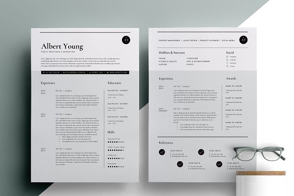 Download Resume Template 3 Page | CV Template