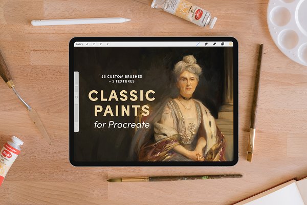 Download Classic Paints – Procreate Brushes