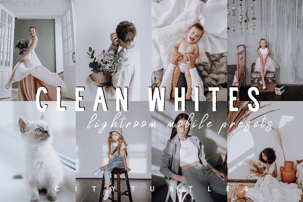 Download Bright CLEAN WHITES Mobile Presets