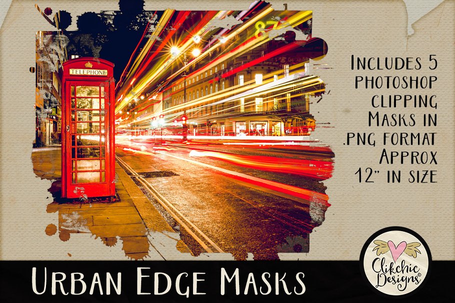 Download Urban Edge Photoshop Clipping Masks
