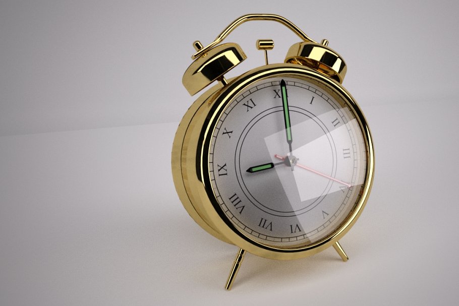 Download Brass Alarm Clock