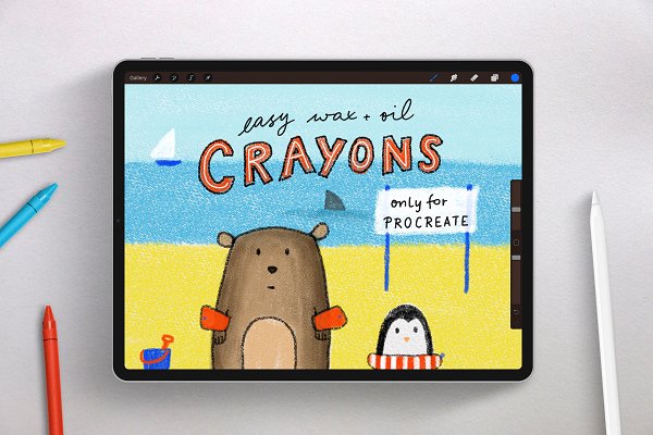 Download The Crayon Box for Procreate
