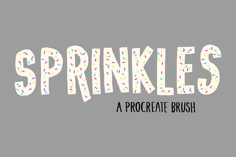 Download Sprinkles Brush for Procreate