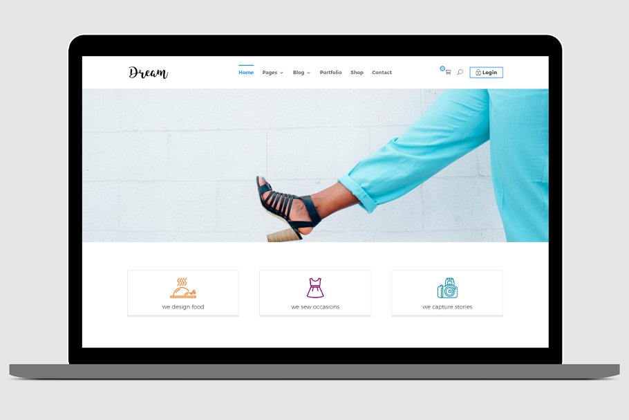 Download Dream - A Lovely Divi Child Theme