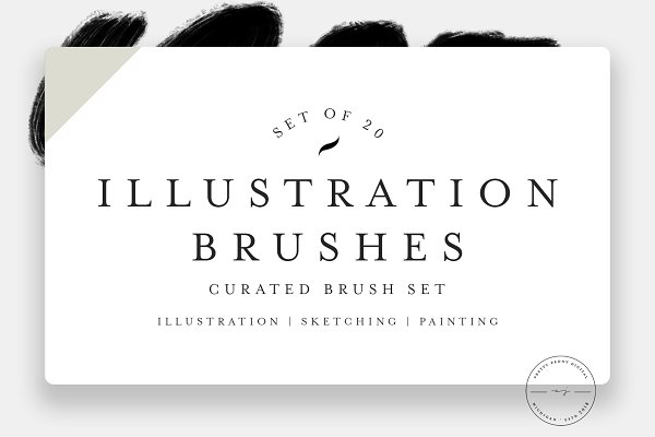Download 20 Procreate Illustration Brushes