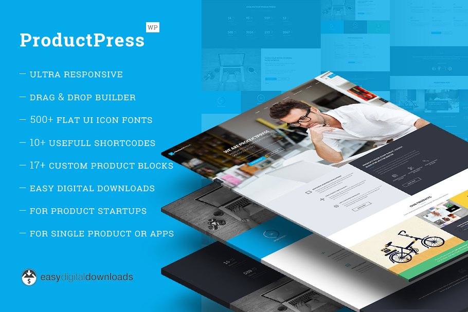 Download ProductPress EDD WordPress Theme