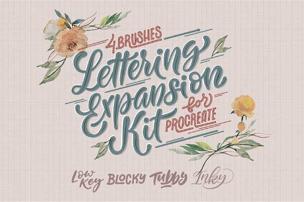 Download Lettering Expansion Kit [Procreate]