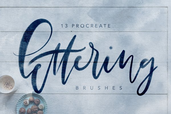 Download Procreate Textured Lettering Brushes