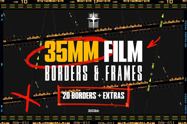 Download 35mm Film Borders & Frames