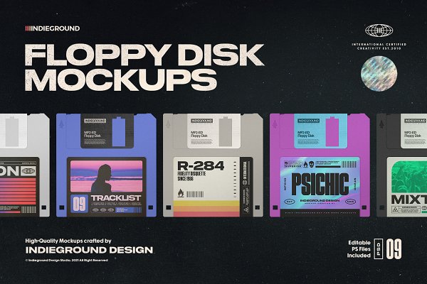 Download Floppy Disk Mockups