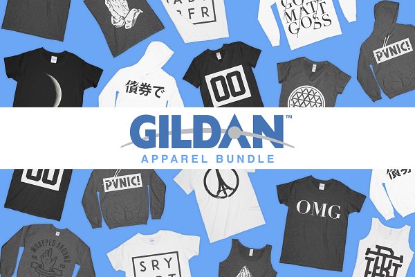 Download Gildan Mockup Bundle