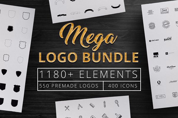 Download 1180+ Mega Logo Bundle Creator Kit